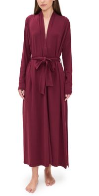 Lunya Slumberknit Maxi Robe Calliope Wine XS