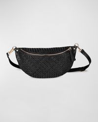 Alex Handwoven Leather Sling Crossbody Bag