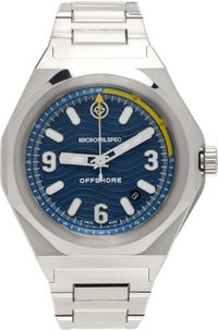 MICROMILSPEC Montre Offshore argentée