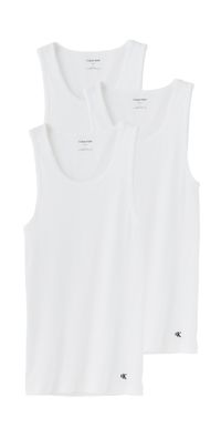 Calvin Klein Underwear Cotton Classic 3-Pack Tank White M