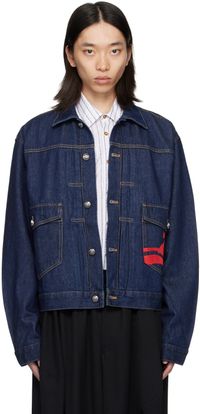 Vivienne Westwood Navy Marlene Denim Jacket