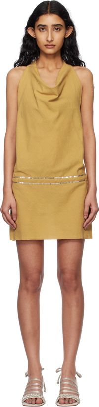 Gimaguas Beige Costa Minidress