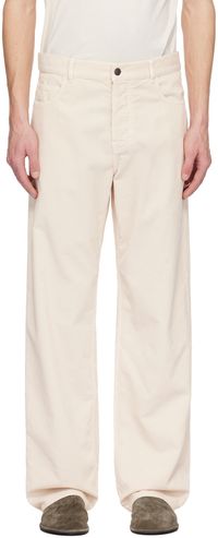 The Row Off-White Ross Trousers