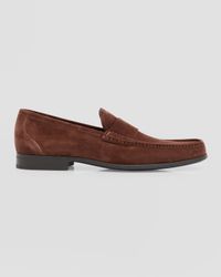 Men's Dupont Suede Penny Loafers