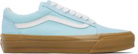 Vans Blue Premium Old Skool Gum Sneakers