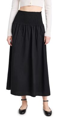 Hill House Home The Delphine Nap Skirt Black M