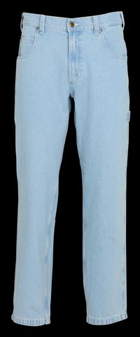 Dickies - Jean droit en coton - Taille 34/32 - Bleu