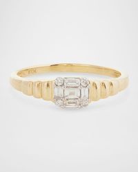 Shield Of Strength Pinky Signet Ring, Size 2.5-4