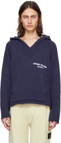 Stone Island Indigo 'Marina' Hoodie