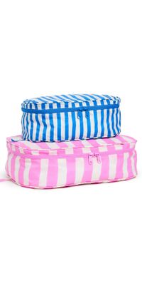 BAGGU Packing Cube Set of 2 Painted Stripe One Size