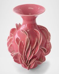 Nebuleuse Stoneware Vase, 12"