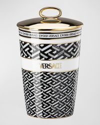 La Greca Signature Scented Votive with Lid