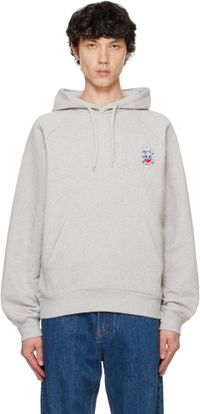 Bally Gray Organic Cotton Hoodie