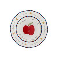 Bitossi Home - Assiette à mignardises céramique - Taille Unique - Rouge
