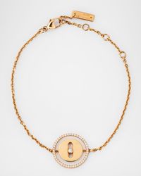 LUCKY MOVE 18K ROSE GOLD DIAMOND BRACELET