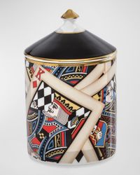 Lets Play Cards Candle