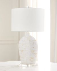 Coquille 30" Mother-of-Pearl Table Lamp