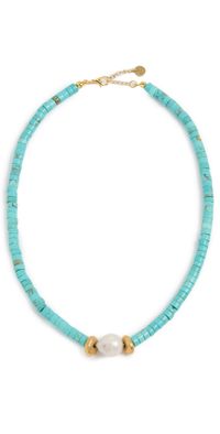 Maison Irem Bouga Necklace Turquoise One Size