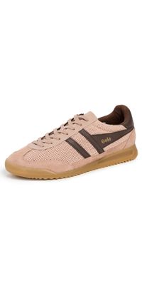 Gola Tornado Zephyr Sneakers Cameo/Dark Brown 7.5