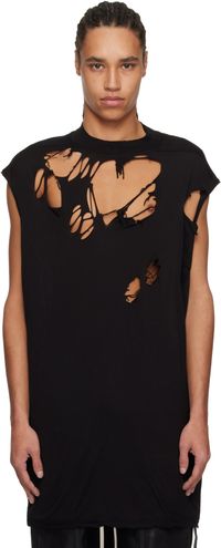 Rick Owens DRKSHDW Black Hollywood Tarp T-shirt