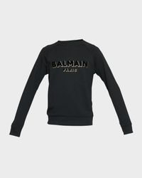 Men's Flock Foil Logo Sweatshirt
