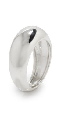 Zoe Chicco Sterling Silver Medium Aura Ring Sterling Silver 7