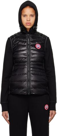 Canada Goose Black HyBridge Lite Tech Down Vest