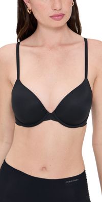 Calvin Klein Underwear Perfectly Fit Modern T-Shirt Bra Black 38C