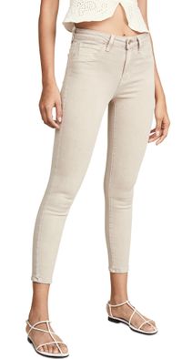L'AGENCE Margot High Rise Skinny Jeans Biscuit 31