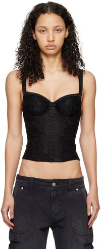 GUIZIO Black Sella Corset