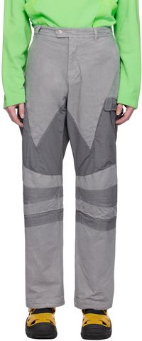 Kiko Kostadinov Gray C.P. Company Edition Cargo Pants