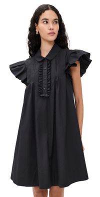 Lee Mathews Charlotte Mini Dress Black 3