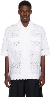 Simone Rocha White Relaxed Shirt