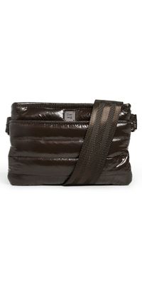 Think Royln Original Bum Bag Glossy Chocolate One Size