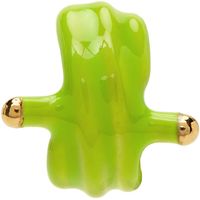 Marshall Columbia SSENSE Exclusive Green Alan Crocetti Edition Double Knot Ear Cuff