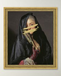 'Antiquity With Gold 2' Wall Art