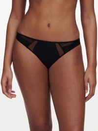 Chantelle Pulp - Tanga en dentelle - Taille 46 - Noir