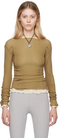 Baserange Brown Omato Long Sleeve T-Shirt