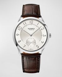 Slim d'Hermès Watch, 39.5mm