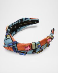 x The Met Mondrian "Composition" Knotted Headband