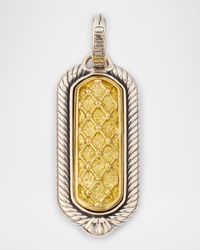 Men's Kavos Sterling Silver and Bronze Pendant