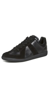 Maison Margiela Replica Low Top Sneakers Black 41