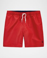 Boy's Traveler Swim Trunks, Size S-XL