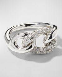 Catene 18K White Gold Diamond Ring