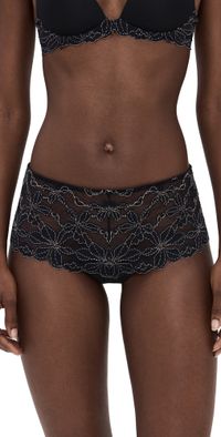 b. tempt'd by Wacoal Feeling Famous Tanga Panties Night/Angel Wing L