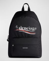 Men's Explorer Nylon Logo Backpack