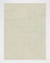 Brunello Hand-Loomed Light Beige Rug, 6' x 9'