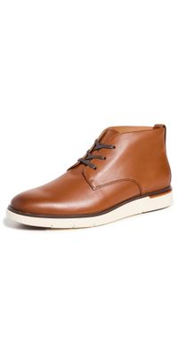 Allen Edmonds Carson Leather Chukka Boots Dark Chili 640 7.5