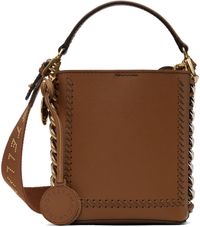 Stella McCartney Brown Frayme Shoulder Bag