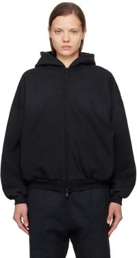 Fear of God Black Full Zip Hoodie